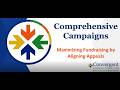 Comprehensive Campaigns: Maximizing Fundraising by Aligning Appeals