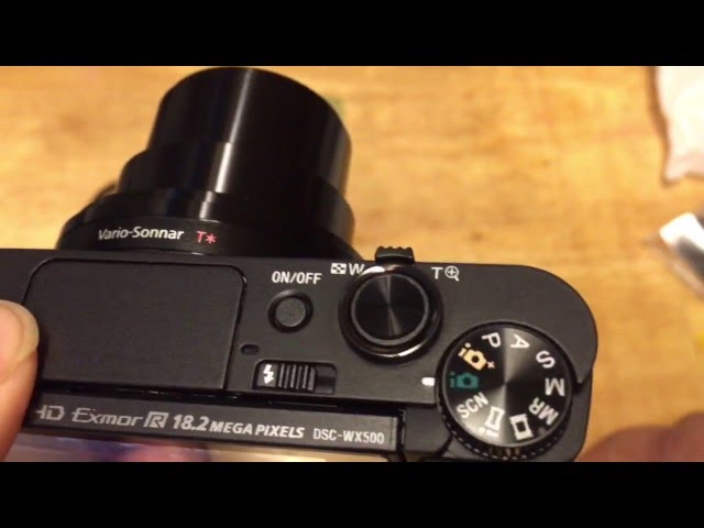 SONY Cybershot WX500 (Great for Vlogging Camera) - YouTube