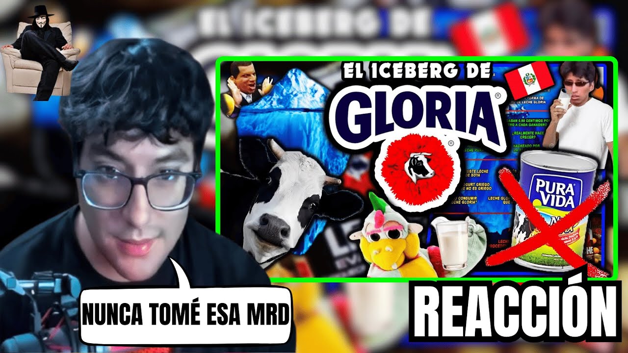 GOBLINCIANO REACCIONA AL ICEBERG DE LECHE GLORIA DE MR XANDER
