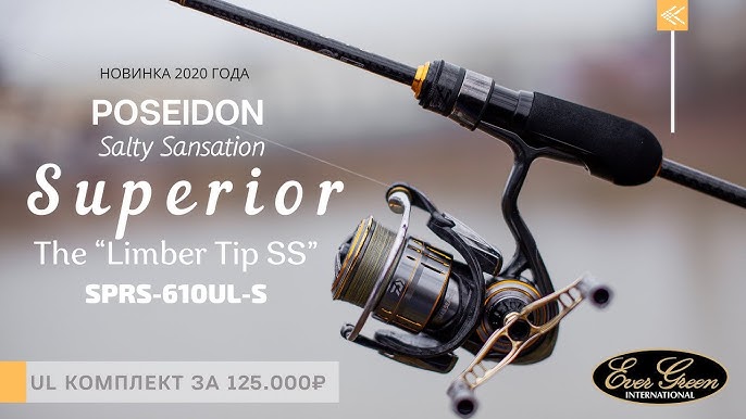 EVERGREEN Superior The “Limber Tip SS” SPRS-610UL-S + DAIWA 21 LUVIAS  AIRITY LT 1000S-P 