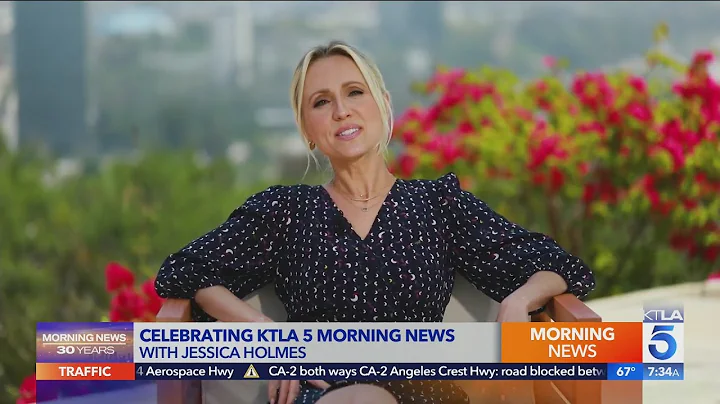 Celebrating KTLA 5 Morning News 30th anniversary w...