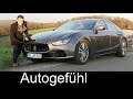 Maserati Ghibli SQ4 FULL REVIEW test driven top AWD V6 petrol version 2016/2017 - Autogefühl