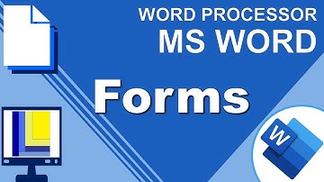 MS Word | Forms