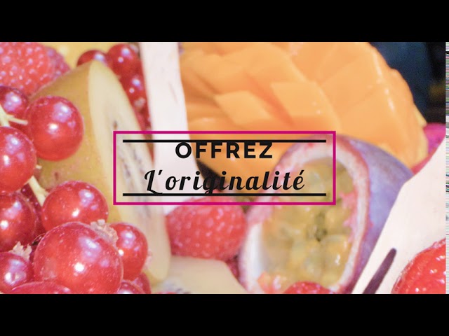 Coffret gourmand cadeau original - Fruitselect