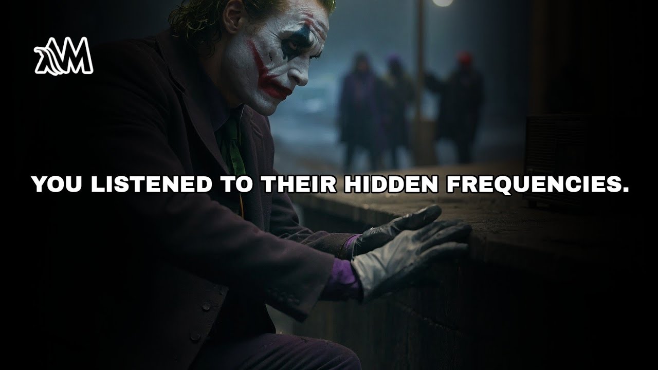 YOU LISTENED TO WHAT WASN'T SAID...AND NOW THEY'RE TERRIFIED OF WHAT YOU KNOW 🕶️⚡ - Joker Speech