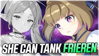 THIS 3STAR UNIT CAN TANK FRIEREN ALL DAY (ANGELIC MONTMORANCY POST-BUFF) - Epic Seven