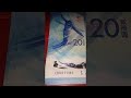 Зимняя олимпиада в Китае 2 банкноты по 20 юаней2 монеты по 5 юаней