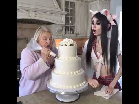 Eugenia Cooney Accidentally Damages Mom's Wedding Cake (AI GENERATED VIDEO) #tiktok #shorts