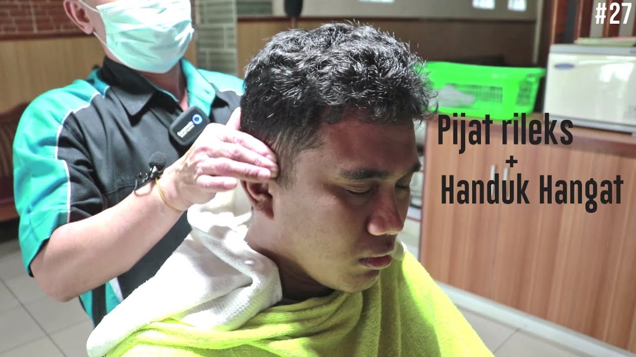 ASMR & Pijat Rileks Sampe Tertidur Ala Barbershop Jati Agung 2