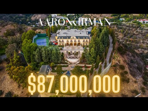 Touring Exclusive Beverly Hills Castle | $87,000,000