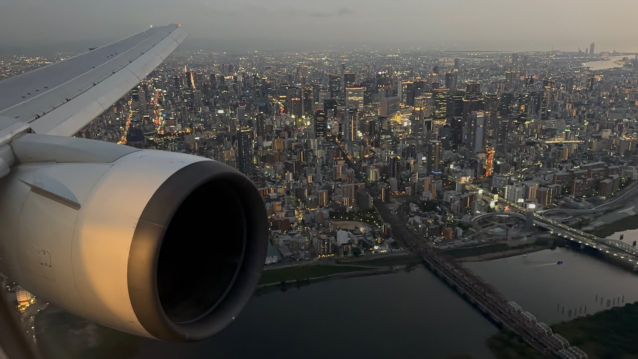 JAL Boeing767-300ER 羽田空港出発&伊丹空港到着