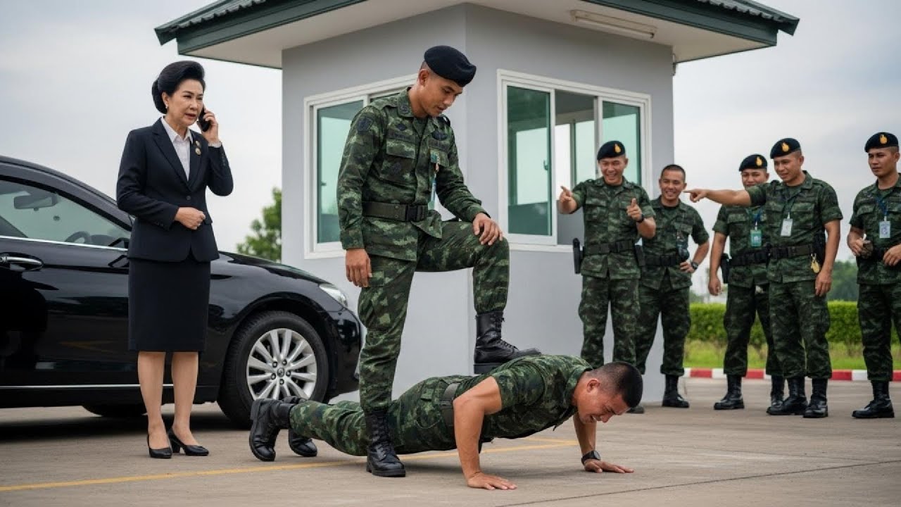 พลโทหญิงเยี่ยมลูกชาย แต่พบว่าลูกถูกทำร้าย จึงสั่งพลิกค่ายทหารใน 5 นาที