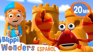 Castillo de arena masivo | Blippi Wonders | Caricaturas para niños | Videos educativos para niños by Blippi Wonders Animación infantil  15,001 views 4 weeks ago 21 minutes