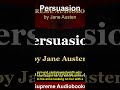 Persuasion - Part 2 #audiobook #shorts #books