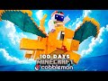I Spent 100 Days in the NEW COBBLEMON UPDATE Pokémon Minecraft VS. my Rival! (Duos Cobblemon)