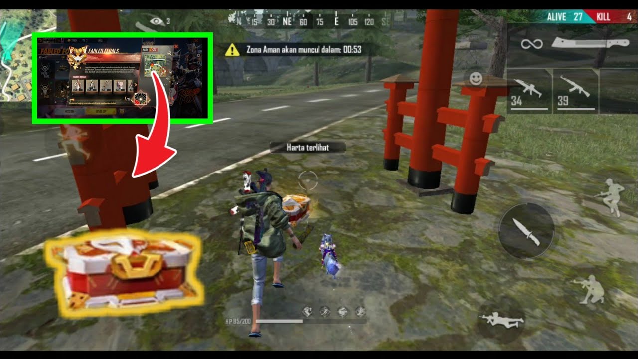 Cara Dapetin Box Tersembunyi Fabled Foxes Box Garena Free