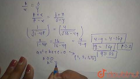 Let alpha, beta  be the roots of x^2-x+p=0 and gamma, delta  be the roots of x^2-4x+q=0 such tha...