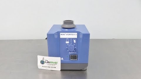 Ika Vortex 3 S1 Vortex Mixer Video ID 23156