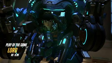 Mei Wall Trick Triple Kill | D.Va Comp #7