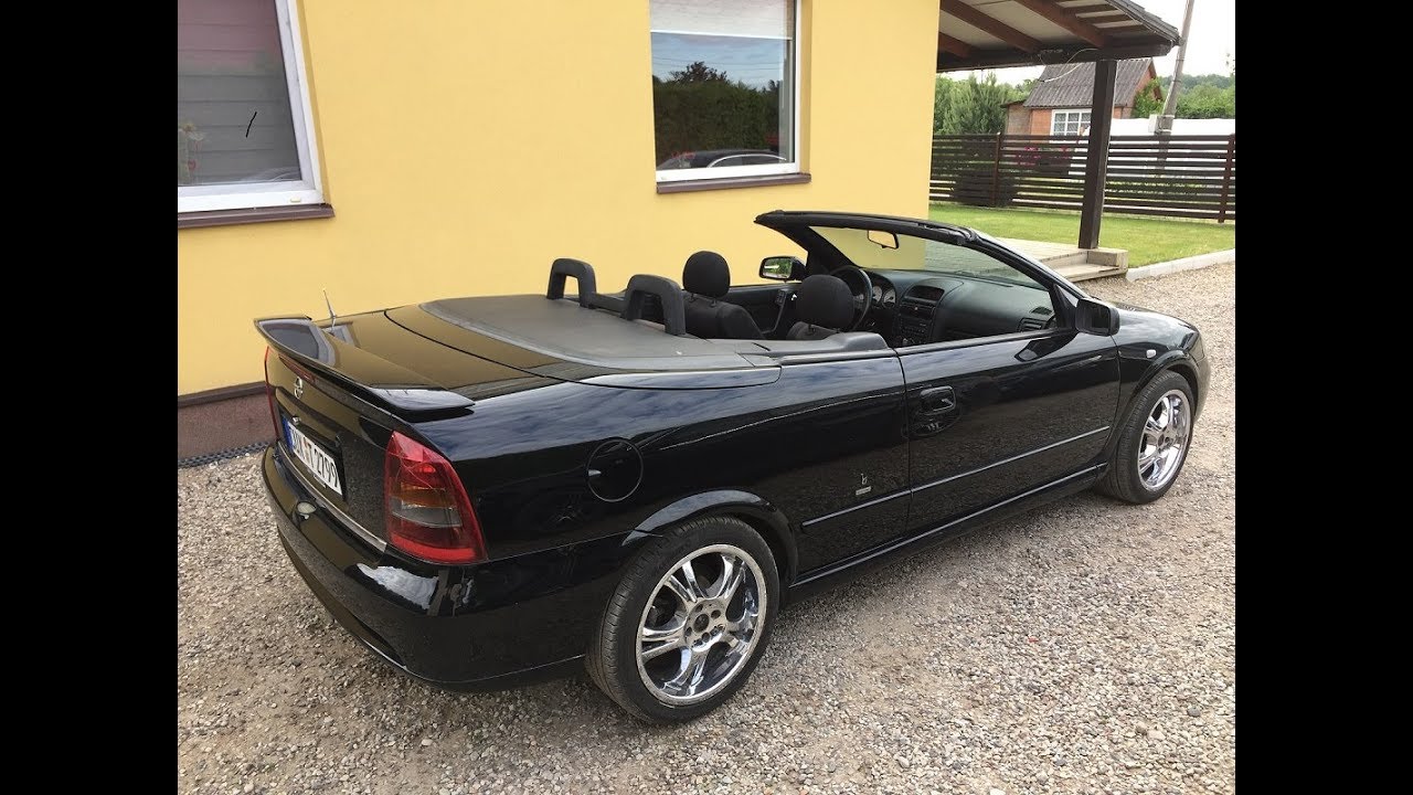 Летний вариант авто из Литвы. Кабриолет Опель Астра. - YouTube