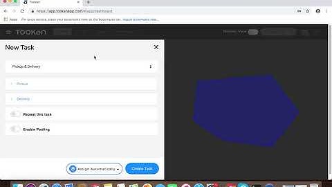 Tookan - Geo Fence Demo