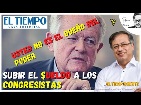 USTED NO ES EL DUEÑO DEL PODER EN COLOMBIA PETRO A LUIS CARLOS SARMIENTO ÁNGULO