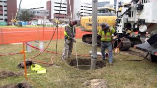 Hydro-excavation installation of caissons at Florida Hospital screenshot 3