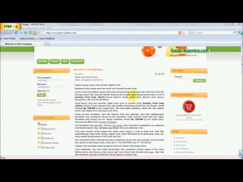 Cara login di