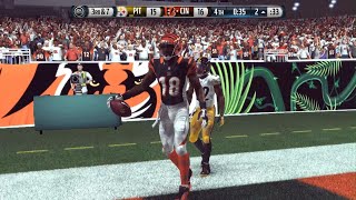 Madden NFL 16  Steelers vs Bengals  AFC Wild Card Playoff  2015/2016  A.J. Green