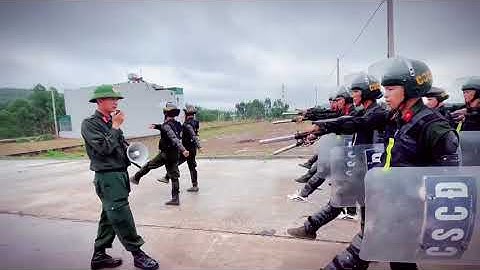 Tích Cực Tập Luyện Chuẩn Bị Bế Giảng Khoá K58