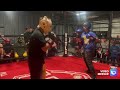 Matthew palacios sparring at fort bend boxing club