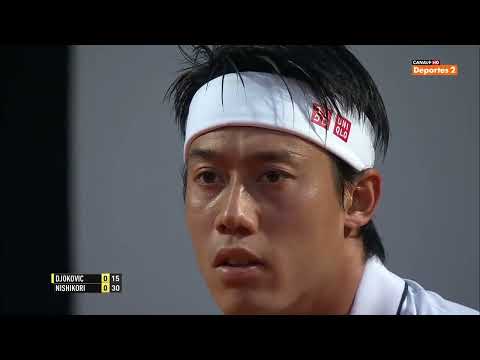 Djokovic vs Nishikori Rome SF 2016