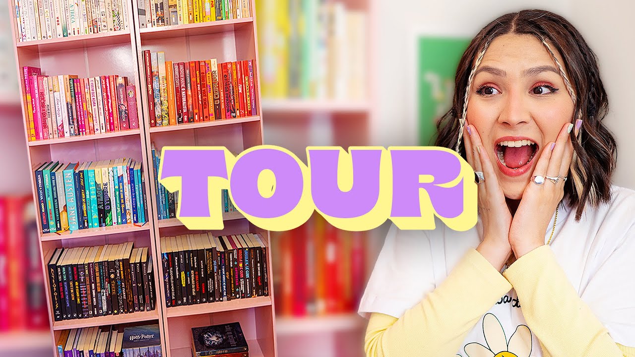 TOUR PELA MINHA ESTANTE DE LIVROS 📚