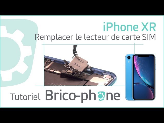 Lecteur Carte SIM iPhone XR