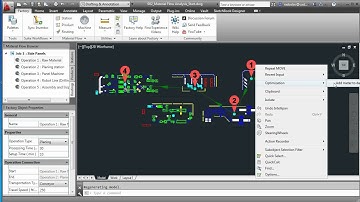 Autodesk Factory Design Suite Material flow analysis