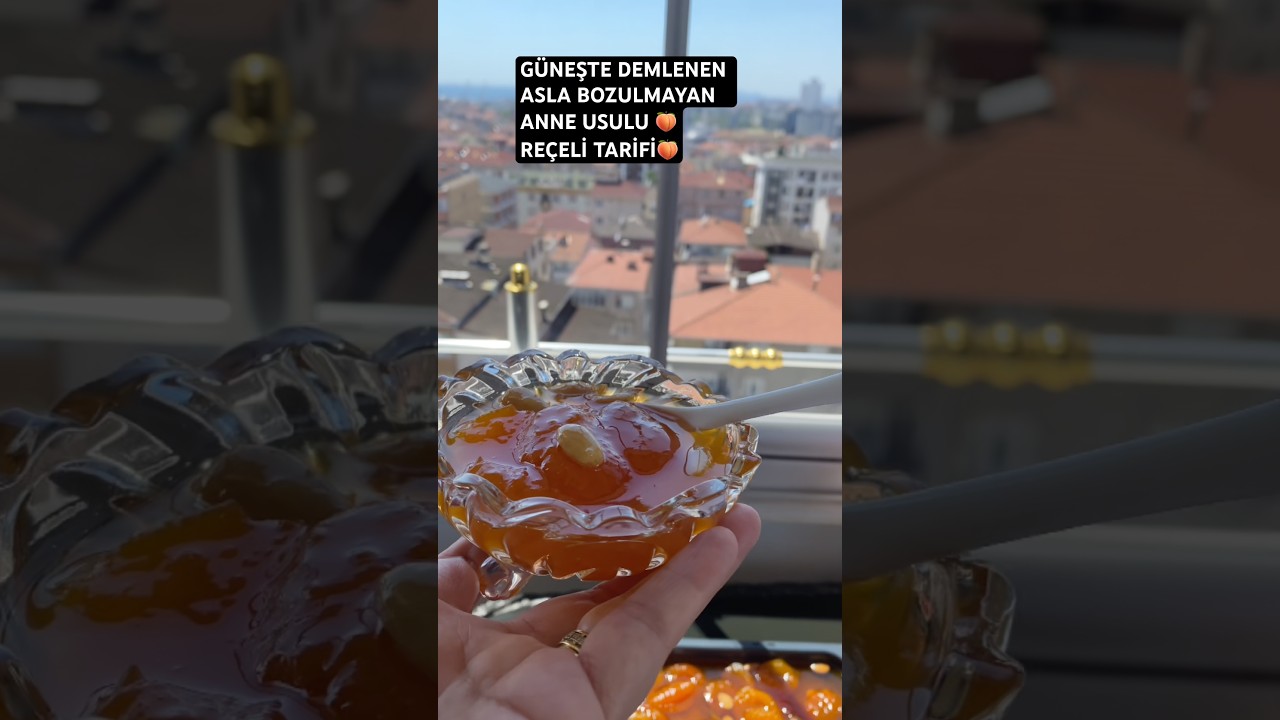 Sırrı Bu tarifte ! Bal kıvaminda Asla Dağılmayan Tane Tane Kayısı Reçeli ☀️🍑👌sohorts#yemek Sırrı Bu tarifte ! Bal kıvaminda Asla Dağılmayan Tane Tane Kayısı Reçeli ☀️🍑👌sohorts#yemek