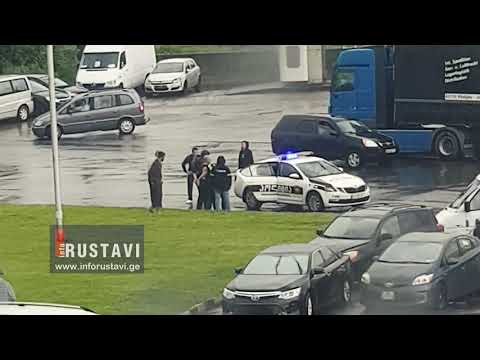 დაპირისპირება პატრულსა და მძღოლს შორის