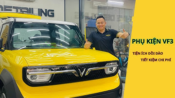 7 phụ kiện thiết yếu trên Vinfast VF3 dành cho người không thích độ chế xe