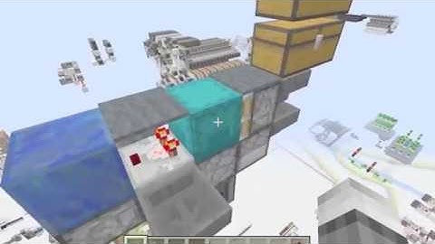 Minecraft 1.12+ | Shulker box floor display 4*3 | 1 wide tileable