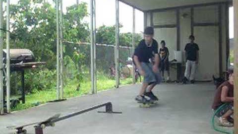 boardslide gone wrong