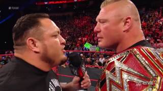 Who will challenge Brock Lesnar at SummerSlam  Raw, July 10, 2017