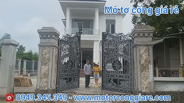 ✅lắp đặt mô tơ cổng tự động tại thủ đức , sửa cửa tự động q2