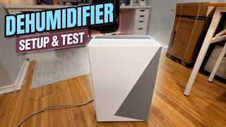 ZAFRO Max 80 Pint Dehumidifier Review and Setup