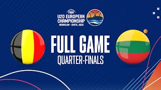 QUARTER-FINALS: Belgium v Lithuania | Full Basketball Game