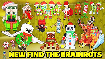 [ 257 ] How To Get ALL New 14 Brainrots in FIND THE BRAINROT - Roblox