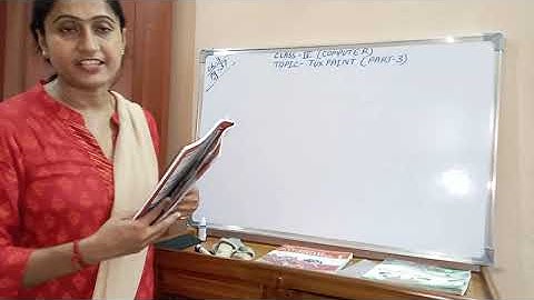 Class IV Computer Topic: Tux Paint ( part 3)