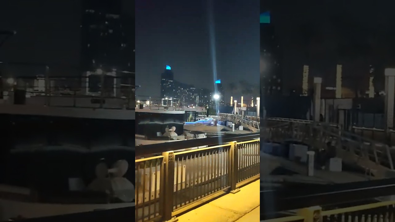 Amazing view of creek harbour, dubai 