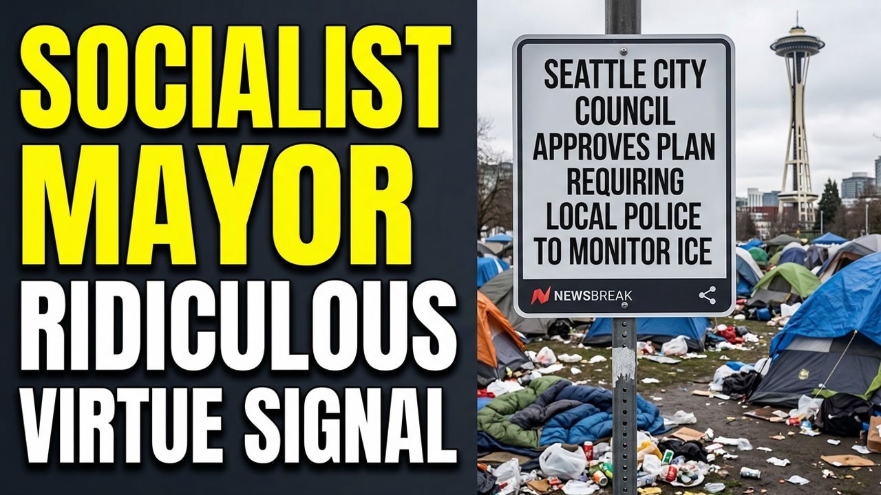 Seattle ICE Signs: A $45,000 Virtue Signal 1 YouTube player