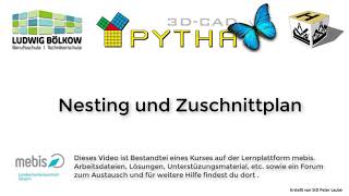 Nesting und Zuschnittplan
