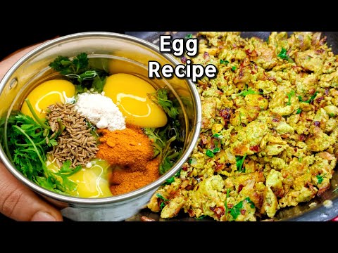 Only 3 Eggs and Unique Nasta Recipes | Egg Bhurji Recipe | Egg Recipe | Easy Egg Recipe